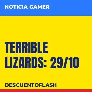 Terrible Lizards, el plataformas de terror con dinosaurios, sale el 29 de octubre (gráfico de DESCUENTOFLASH)