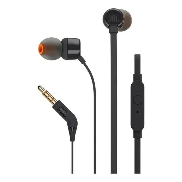 Audífonos in-ear JBL Tune 110 JBLT110 black en oferta en Mercado Libre Chile