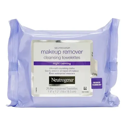 Neutrogena night calming toallitas desmaquillantes 25 unidades en oferta en Mercado Libre Chile
