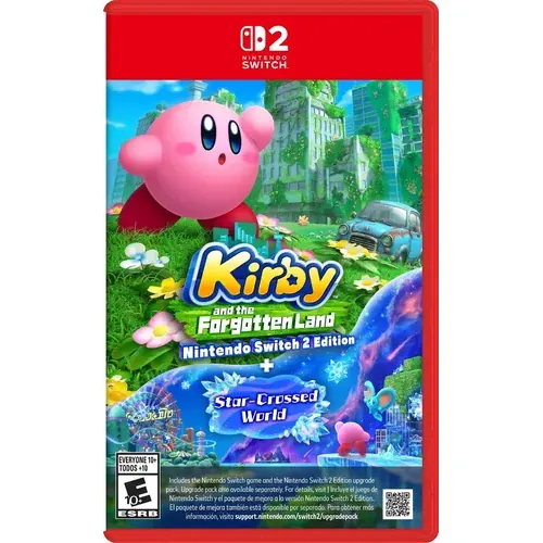 Kirby And The Forgotten Land + Star-crossed World para Nintendo Switch 2 en oferta en Mercado Libre Chile