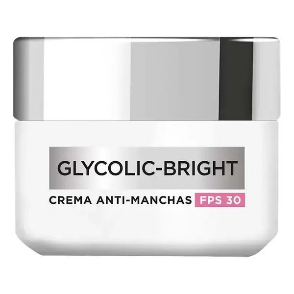 Crema Día FPS30 Anti-manchas Glycolic Bright L'Oréal Paris en oferta en Mercado Libre Chile